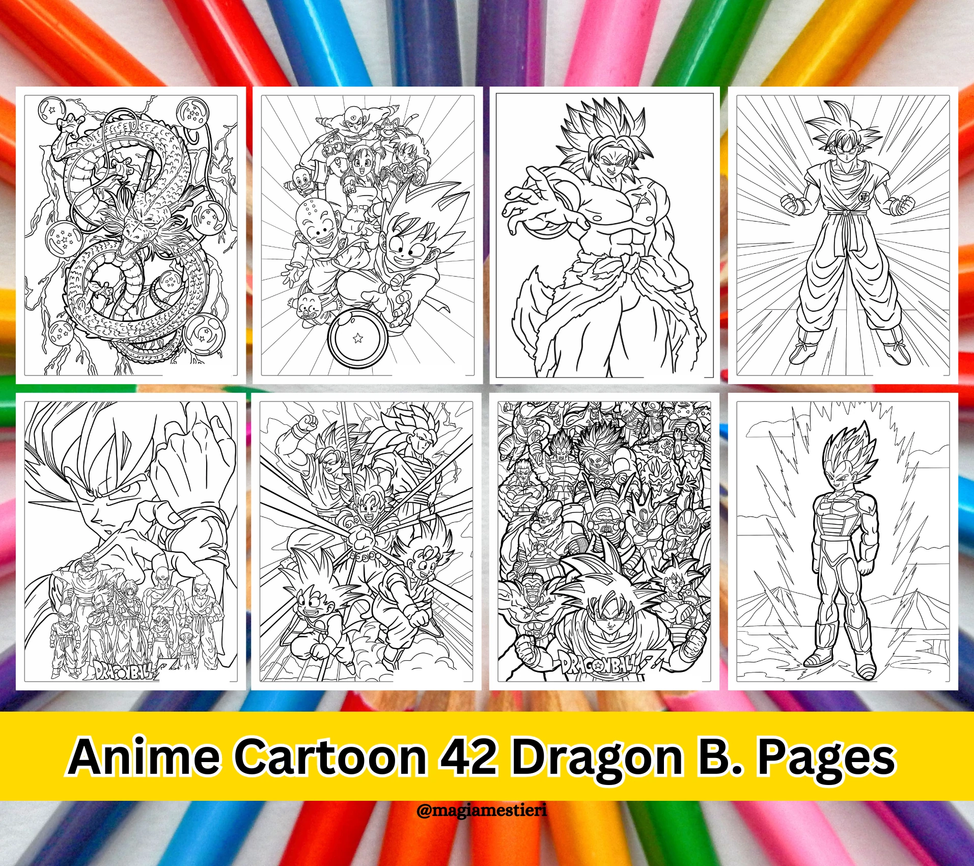 Dragon Ball Coloring Pages