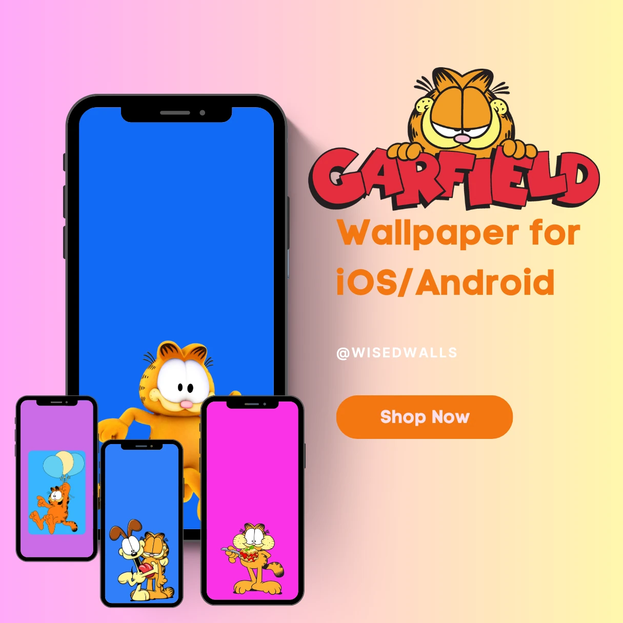 Garfield Phone Wallpaper Bundle